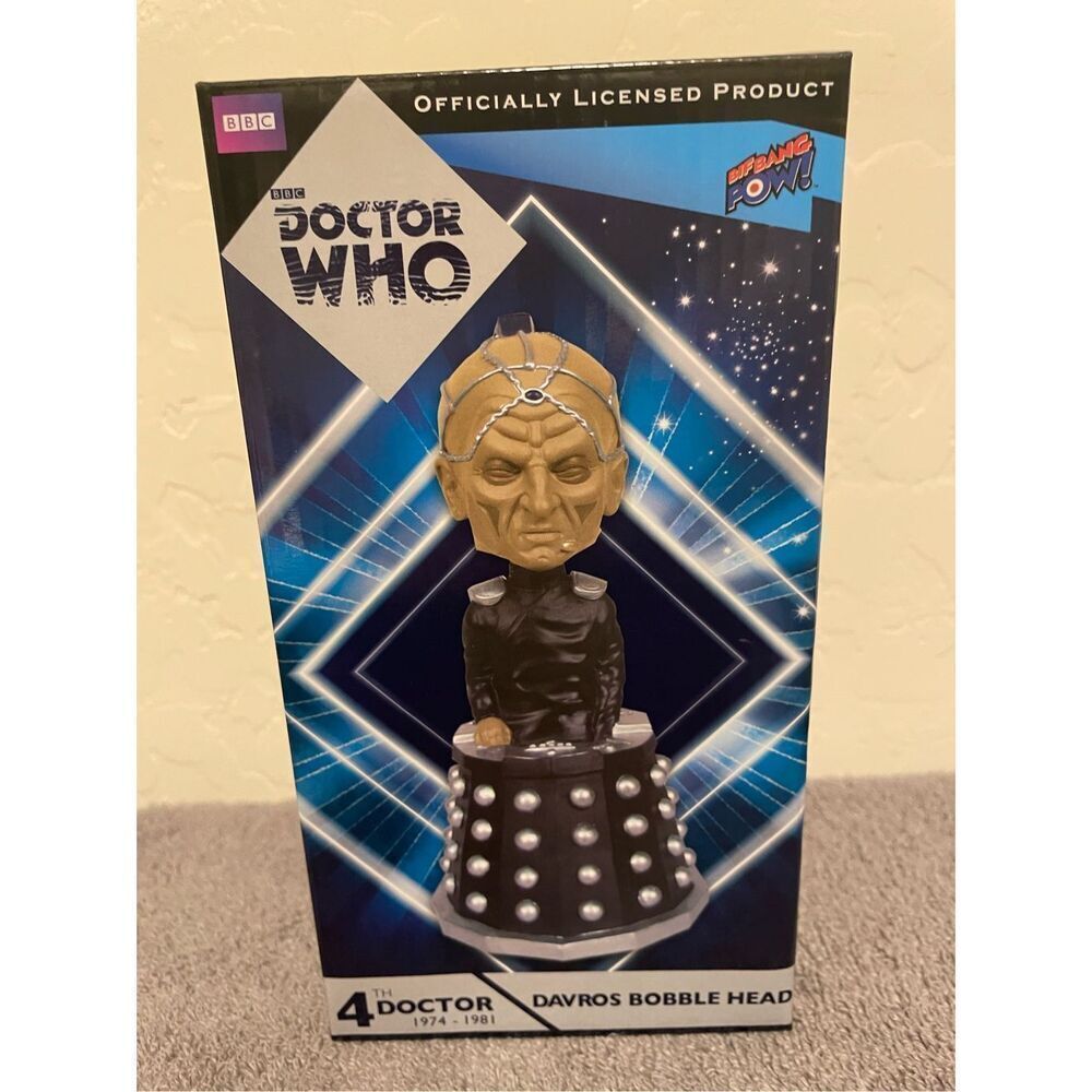 New Doctor Who 4th Davros Bobble Head Bif Bang Pow MIB